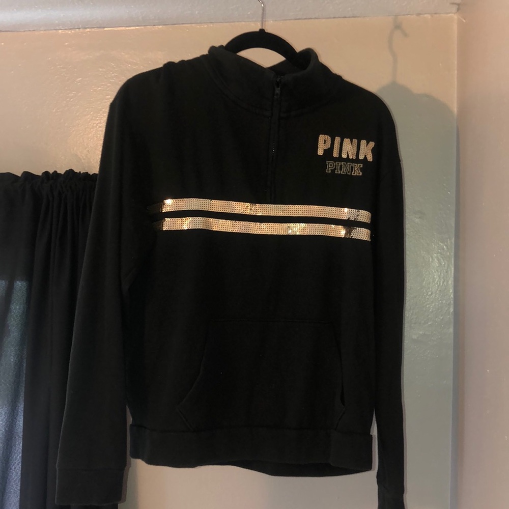 PINK Quarter Zip Jacket